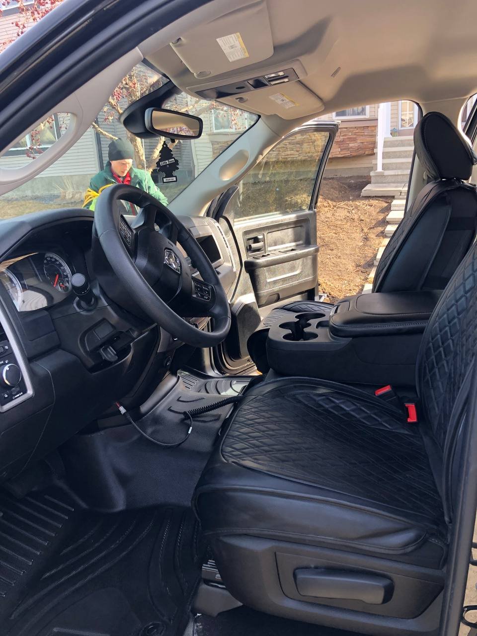 Northwest Calgary car seats after detailing